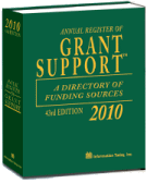 Annual Register of Grant Support 2010