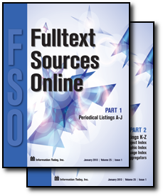 Fulltext Sources Online
